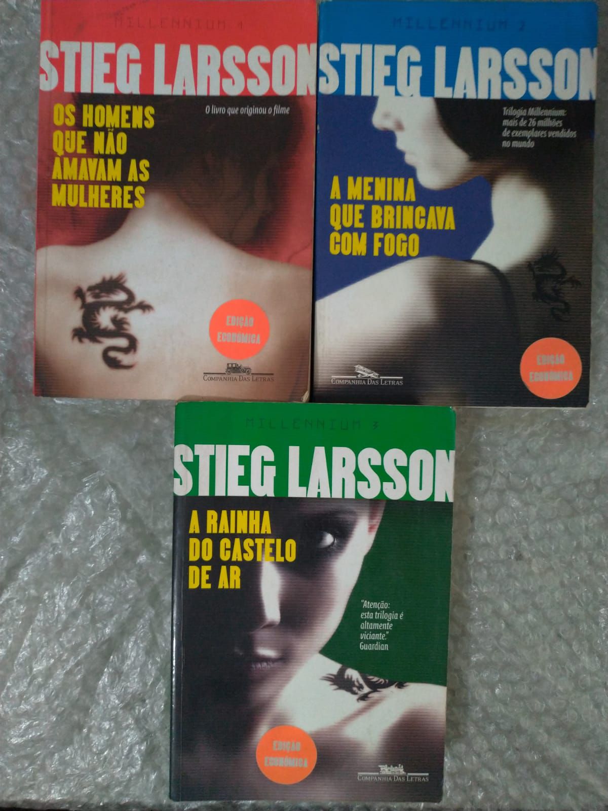 Coleção Millenium Stieg Larsson C3 Livros Seboterapia Livros 7611