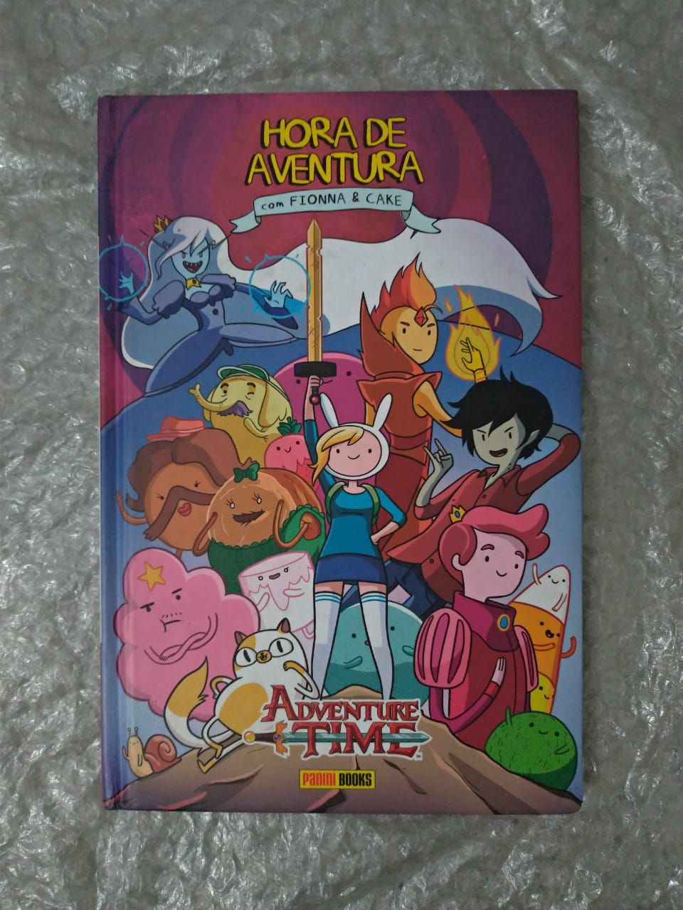 HQ Hora de aventura - Fionna e cake - Marcelina e as rainhas do grito -  Edição de colecionador Capa Dura