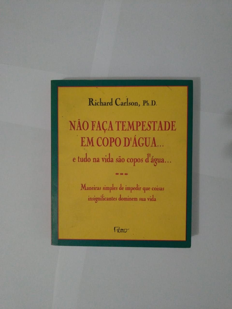 NAO FACA TEMPESTADE EM COPO DAGUA - NOVA EDICAO