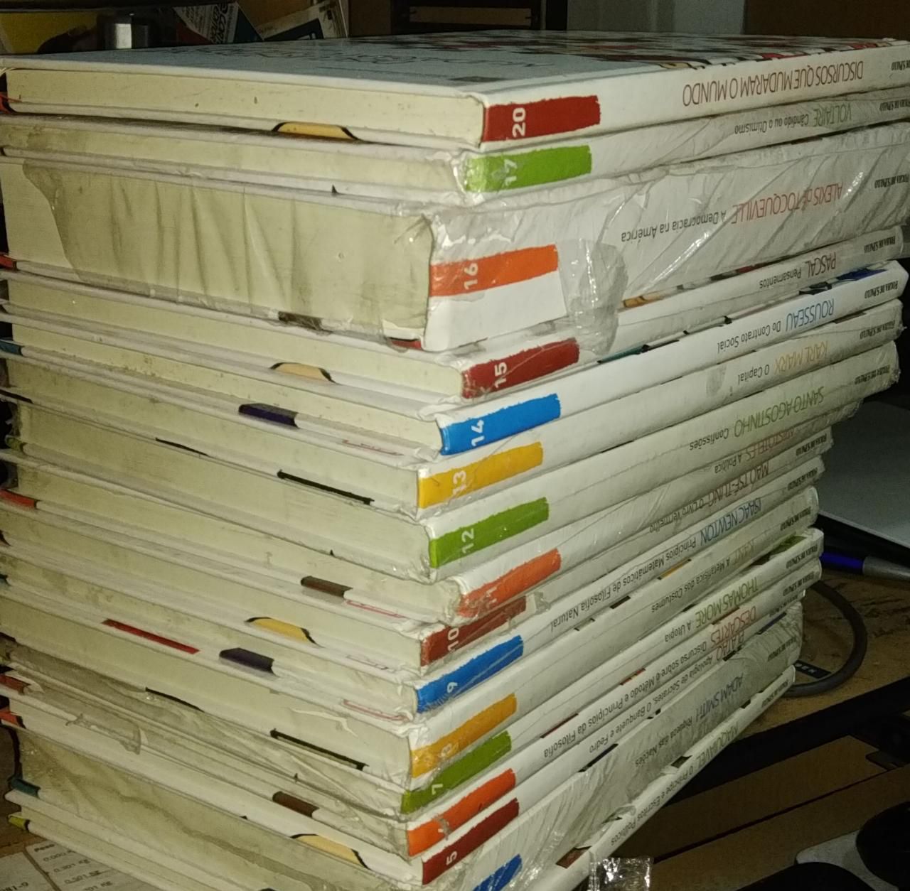 Coleção Folha Livros que mudaram o Mundo - 16 volumes - Seboterapia ...