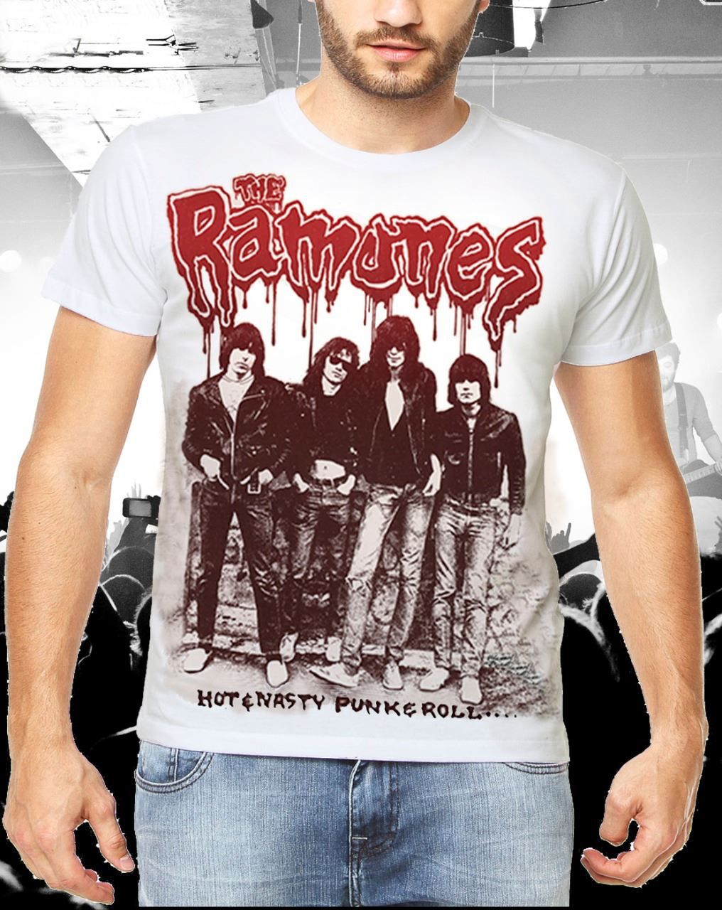 Camisa Ramones - Punk Rock - Masculina Unissex - IMPERIUM ROCK