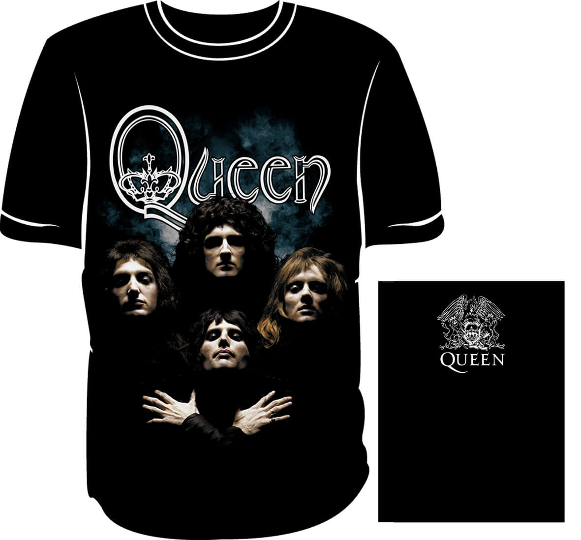 Camisas de online queen banda