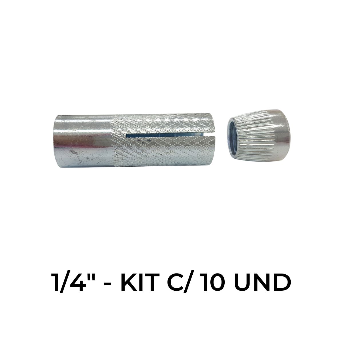 Jaqueta e Cone CB 1/4" - KIT C/ 10UND - Difusor ar condicionado