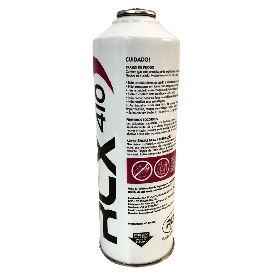 Gás Refrigerante R410A - Lata 600g - RLX - - Difusor ar condicionado