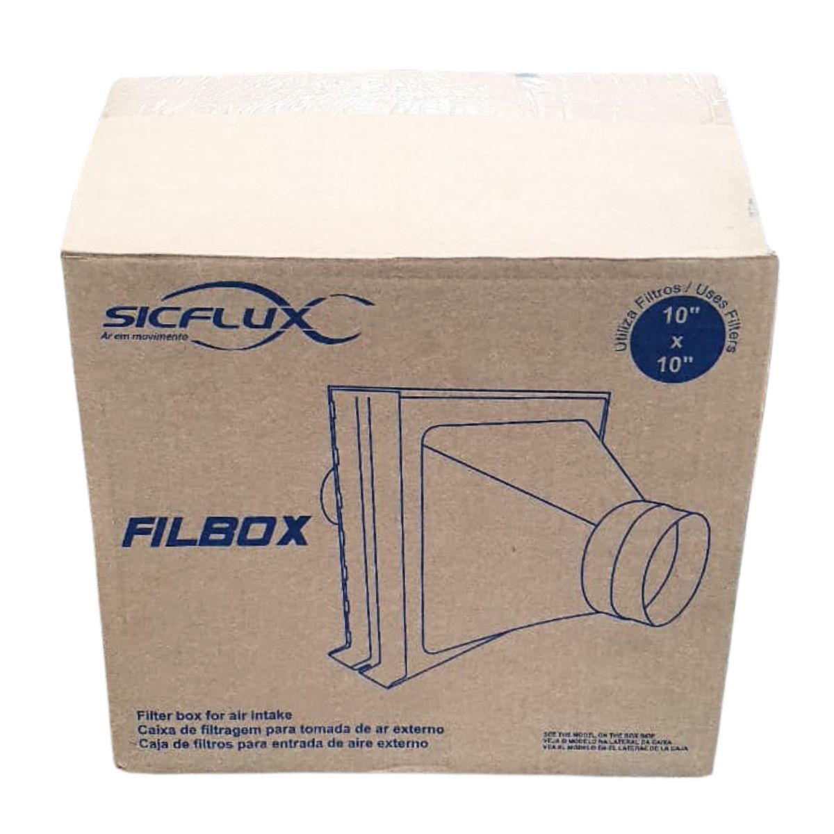 Caixa/Aparelho de Filtragem FILBOX 100 QUAD G4/M5 SICFLUX 1034 ...