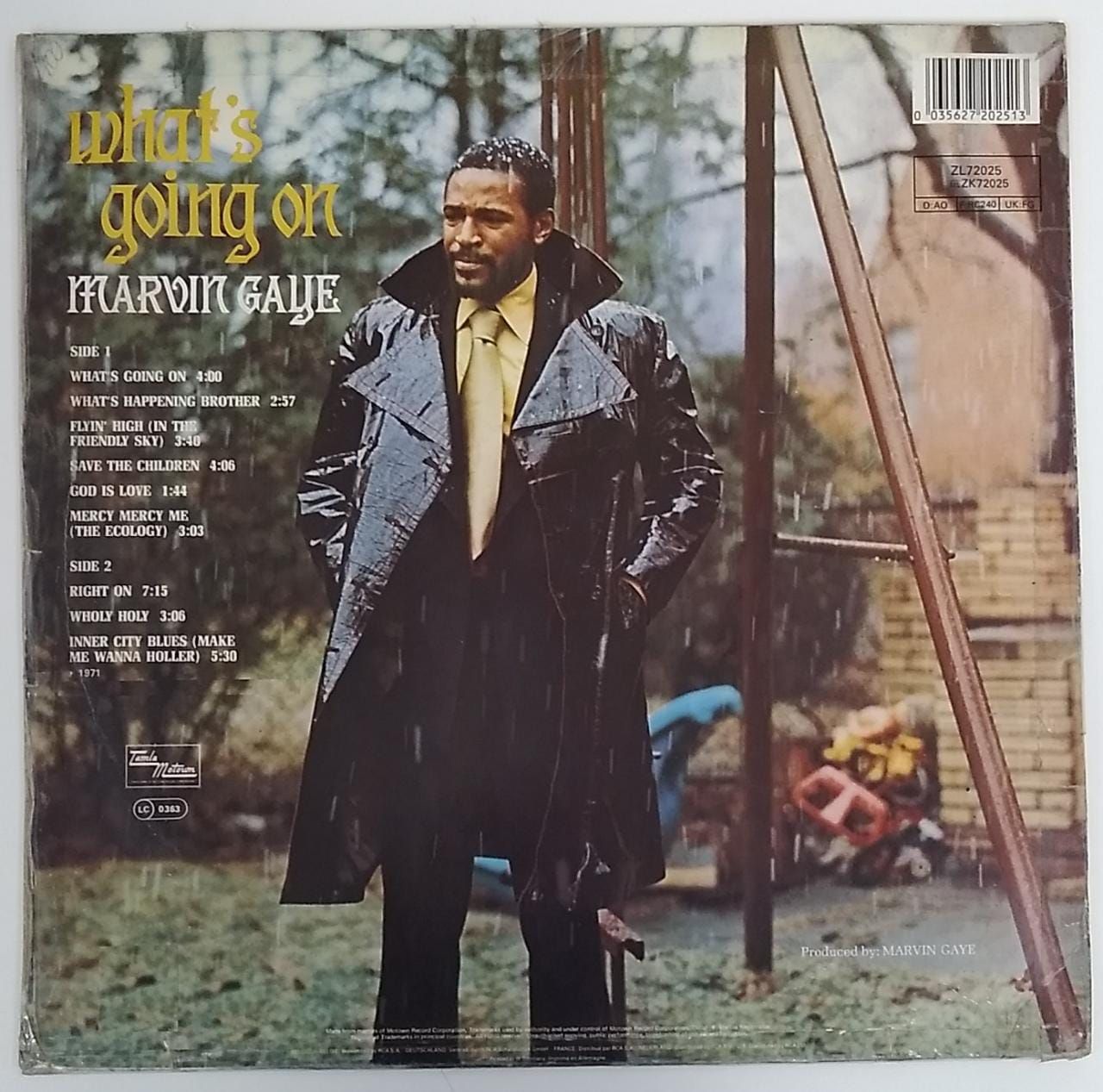 LP - Marvin Gaye – What's Going On - Importado (Germany ...