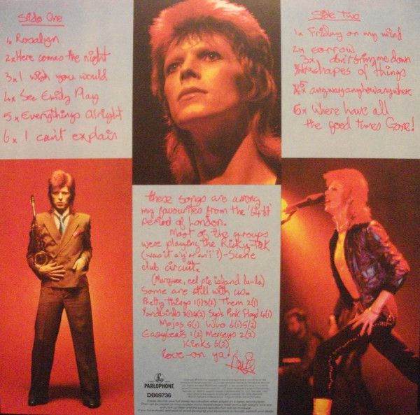 LP - DAVID BOWIE – Pin ups - Importado Europa - Novo Lacrado ...