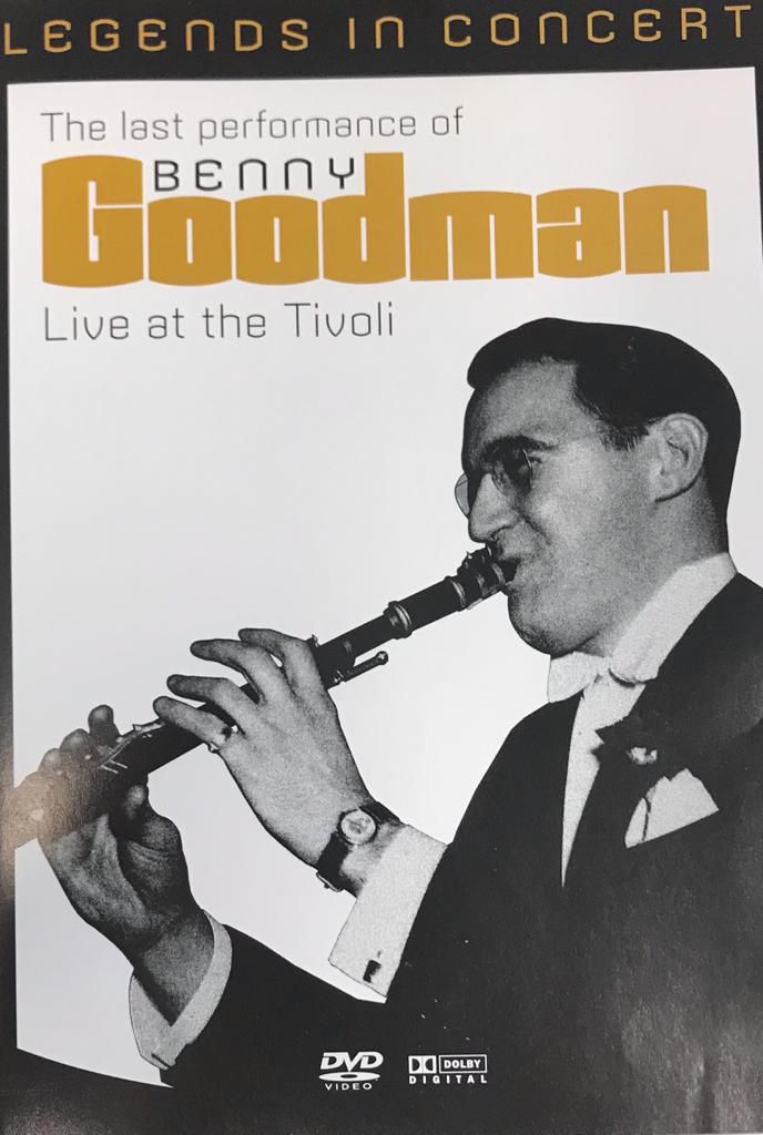 DVD - BENNY GOODMAN LIVE AT THE TIVOLI - Colecionadores Discos