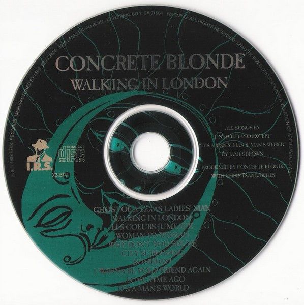 CD Concrete Blonde Walking In London Colecionadores Discos vários títulos em Vinil, CD