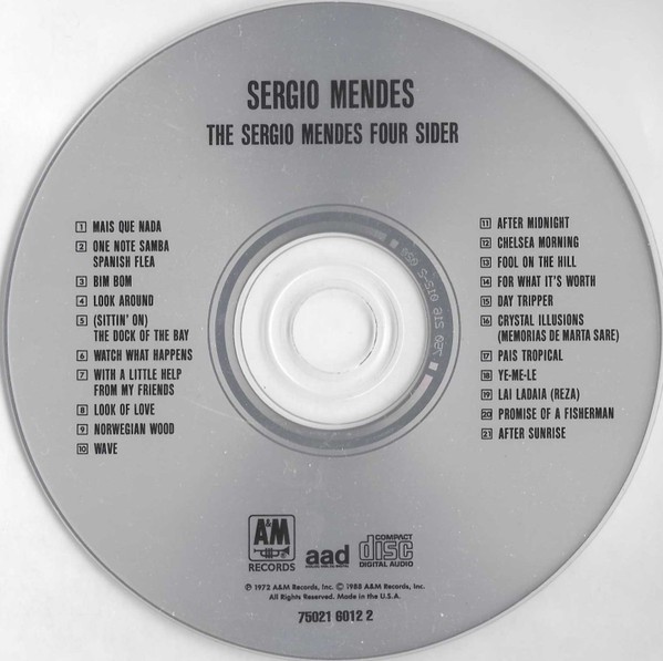 Cd sergio mendes and brasil 66 the sergio mendes and brasil 66 f