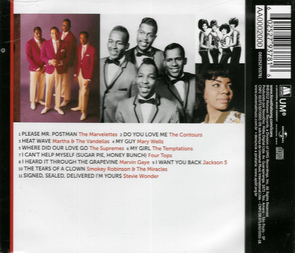 CD Motown Classics - Icon ( Vários Artistas ) - Colecionadores Discos ...