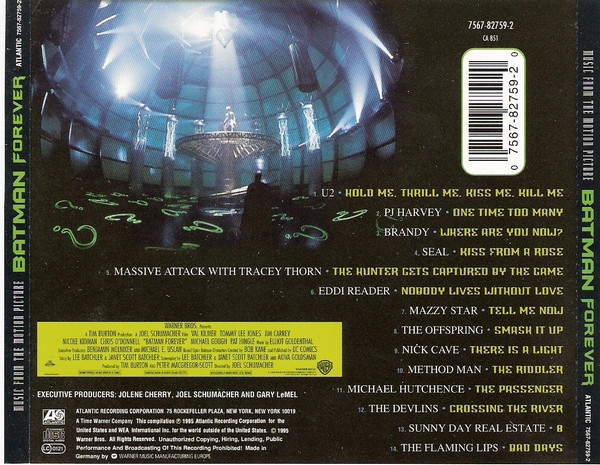 CD - Batman Forever (Music From The Motion Picture) ( IMP - GERMANY ...