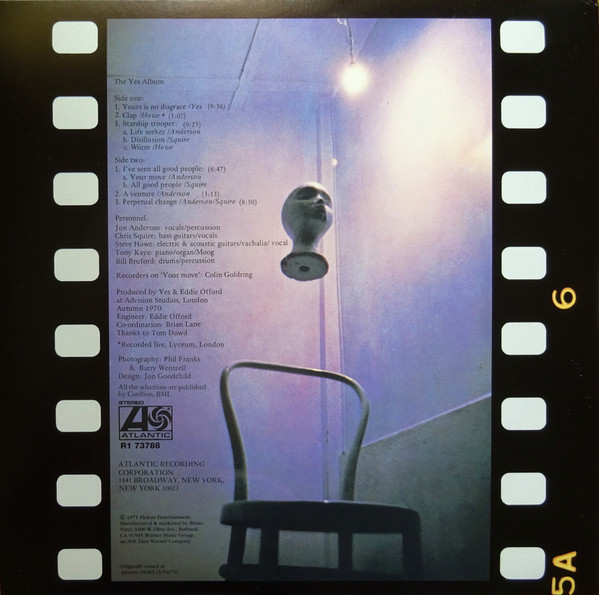 LP - Yes – The Yes Album ( Importado ) - Lacrado - Colecionadores ...