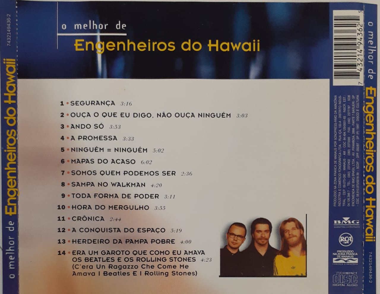 CD - Engenheiros Do Hawaii ‎– O Melhor De Engenheiros Do Hawaii ...