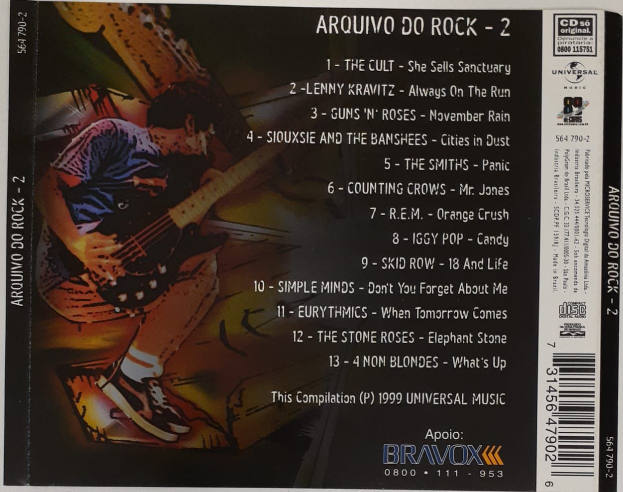 CD - Arquivo do Rock - 2 - Colecionadores Discos - vários títulos em ...