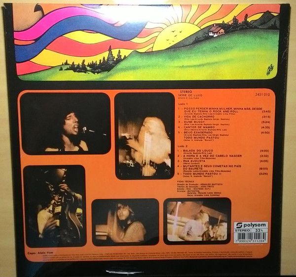LP Os Mutantes E Seus Cometas No País Do Baurets (Lacrado) Polysom Colecionadores Discos LP Os Mutantes E Seus Cometas No País Do Baurets (Lacrado) Polysom Colecionadores Discos