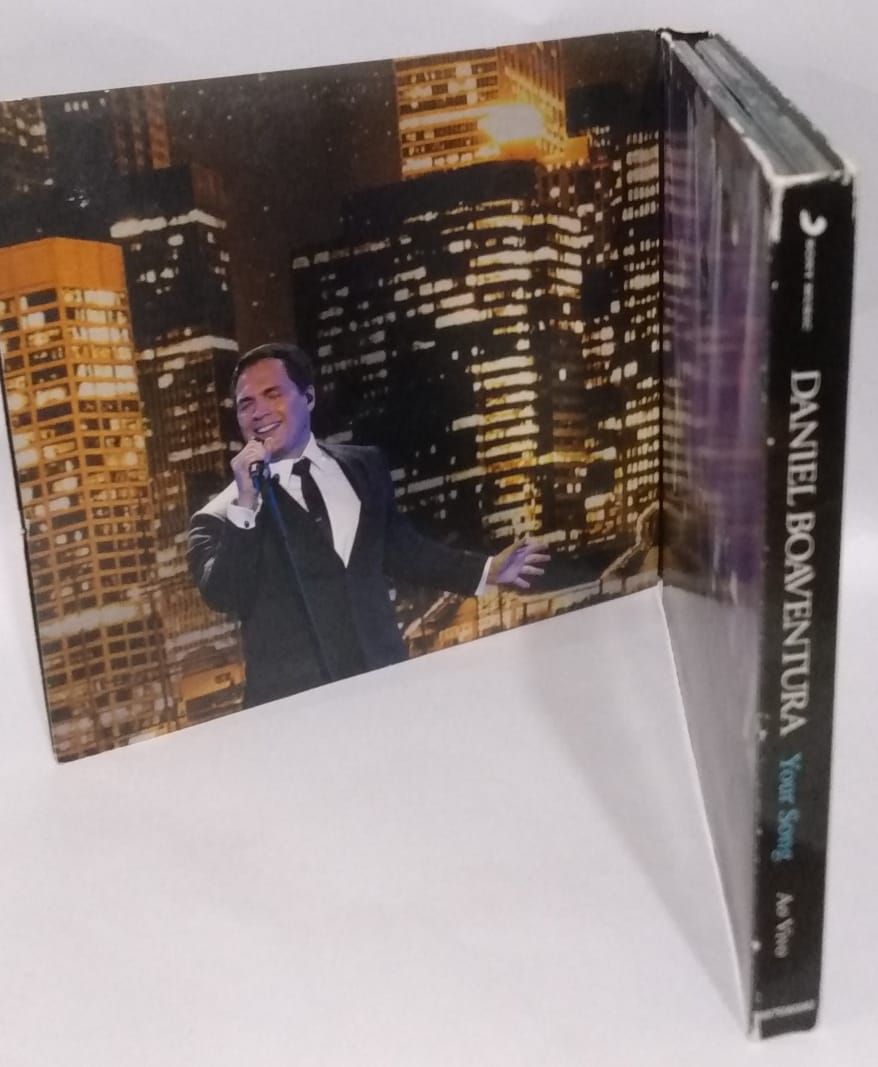 CD - Daniel Boaventura – Your Song - Ao Vivo (Digipack / DUPLO ...