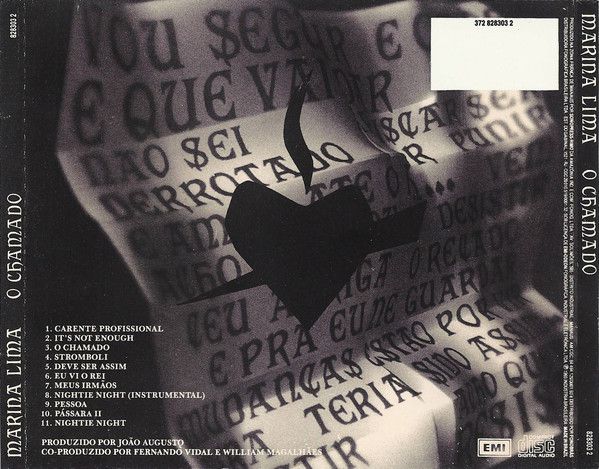 CD - Marina Lima – O Chamado - Colecionadores Discos - vários títulos ...