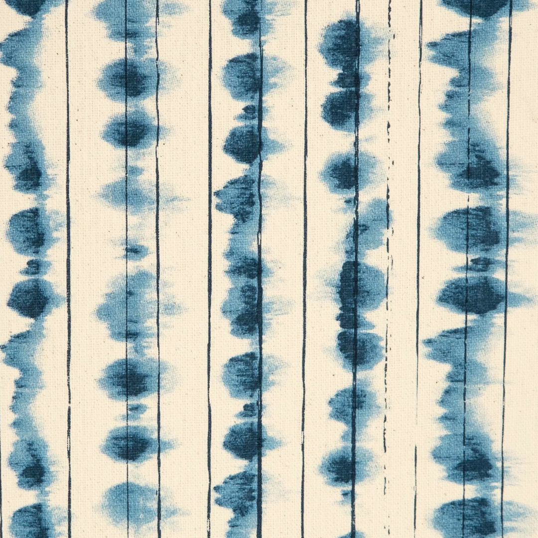 Tecido Linho Estampado Xadrez Azul - 1,40m de Largura - Enrolado Tecidos