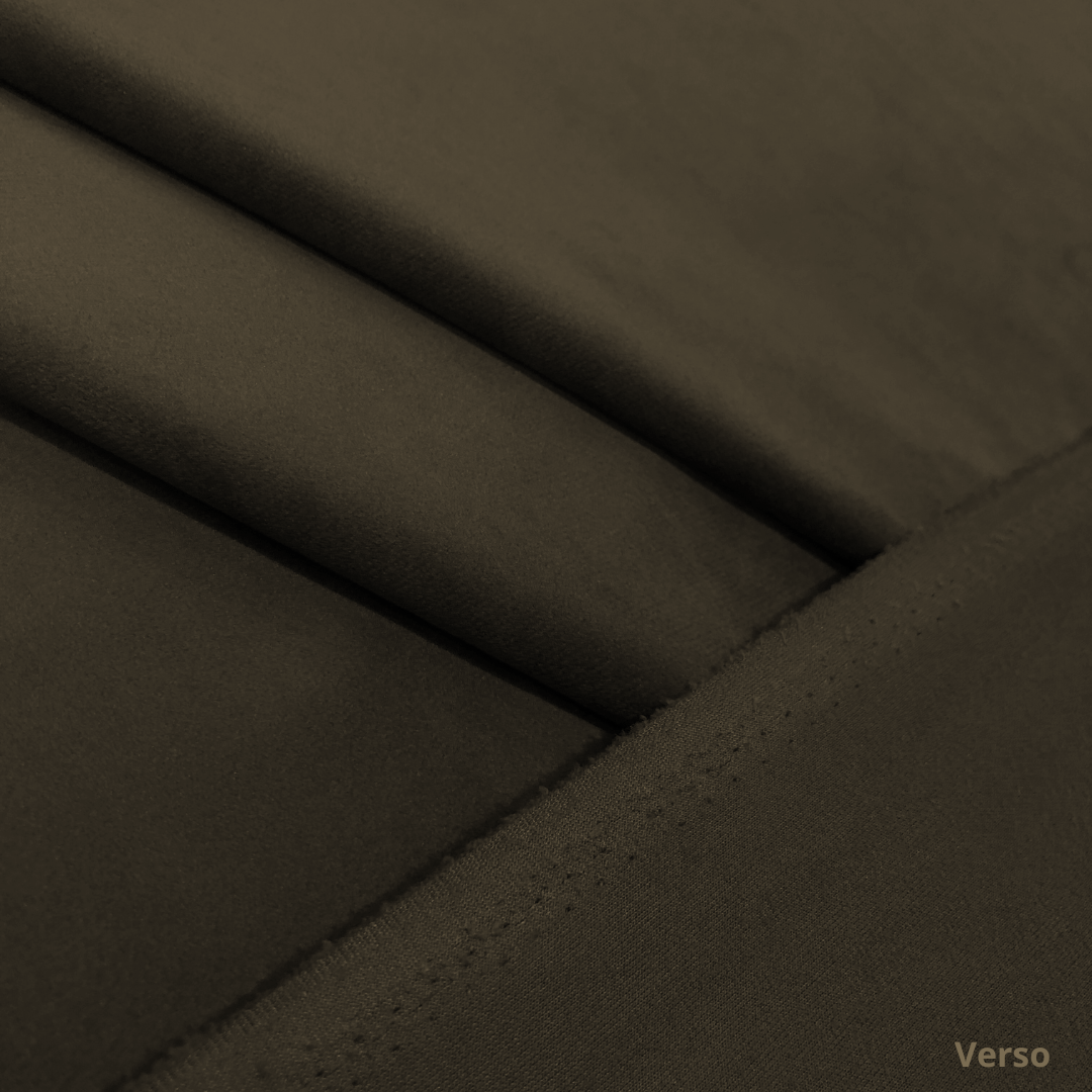 Tecido Veludo UltraConfort Liso Marrom - Viivatex - Site de