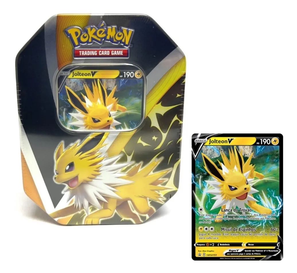 Copag Pokemon Box Lata Evoluções EEVEE