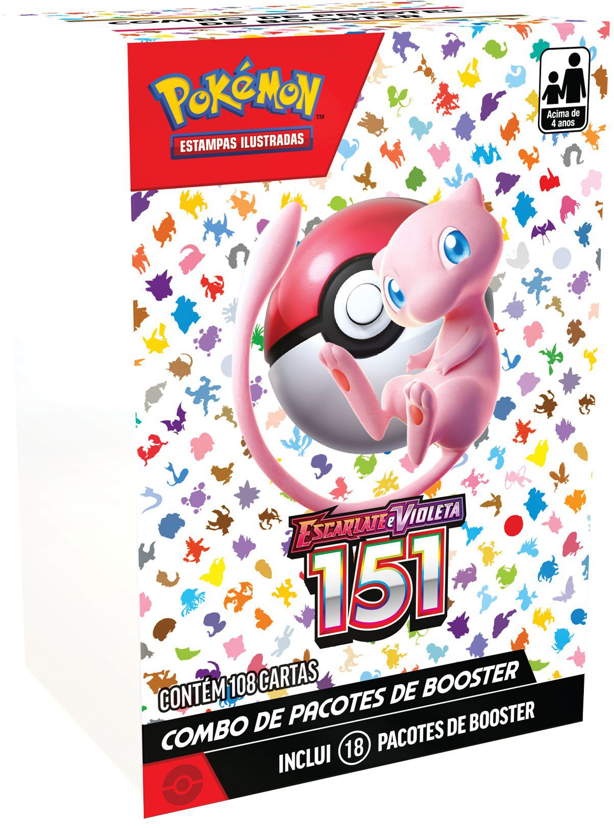 Pokémon 3.5 Scarlet & Violet 151: Exposição de mini latas