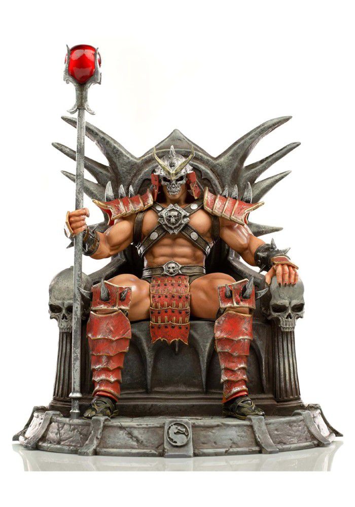 Estátua Shao Kahn Deluxe Art Scale 1/10 - Iron Studios: Mortal Kombat -  Fings Store - A Maior Loja Geek l Nerd l Game l Cultura Pop do Brasil