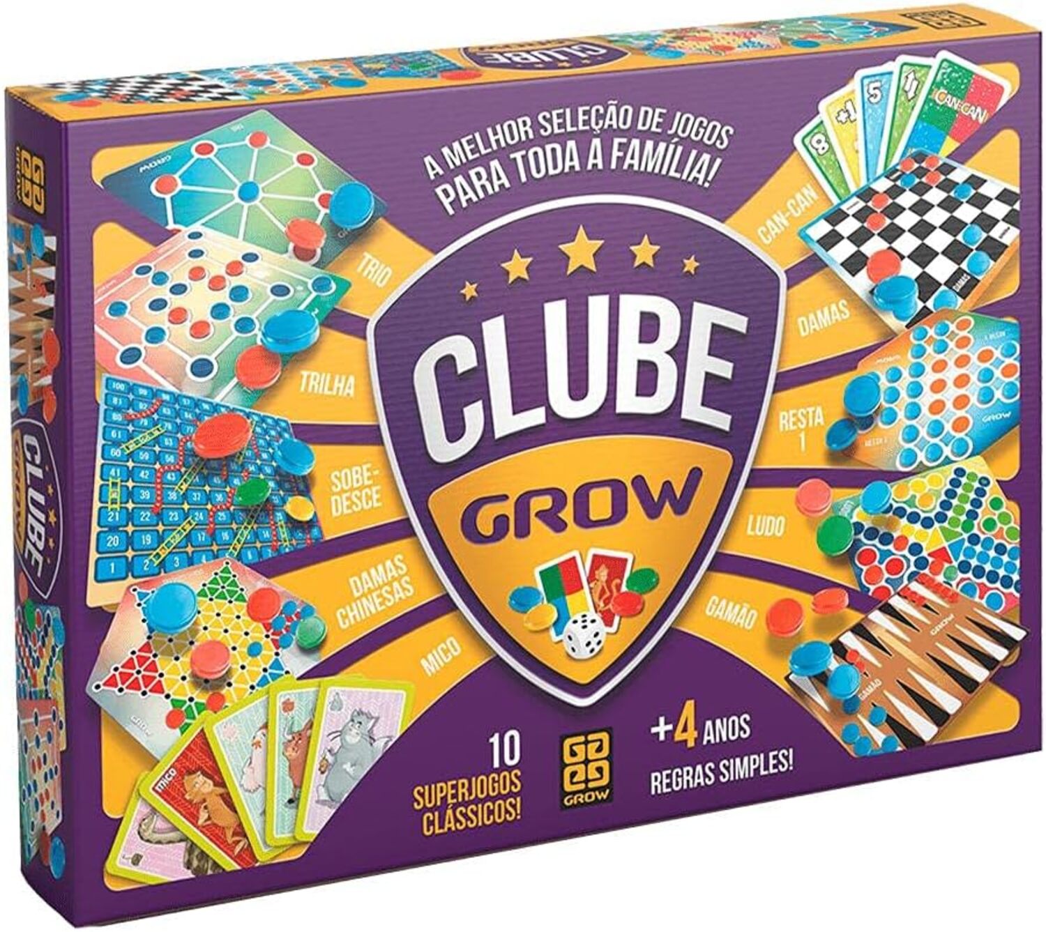 Jogo de Cartas Can Can - Loja Grow