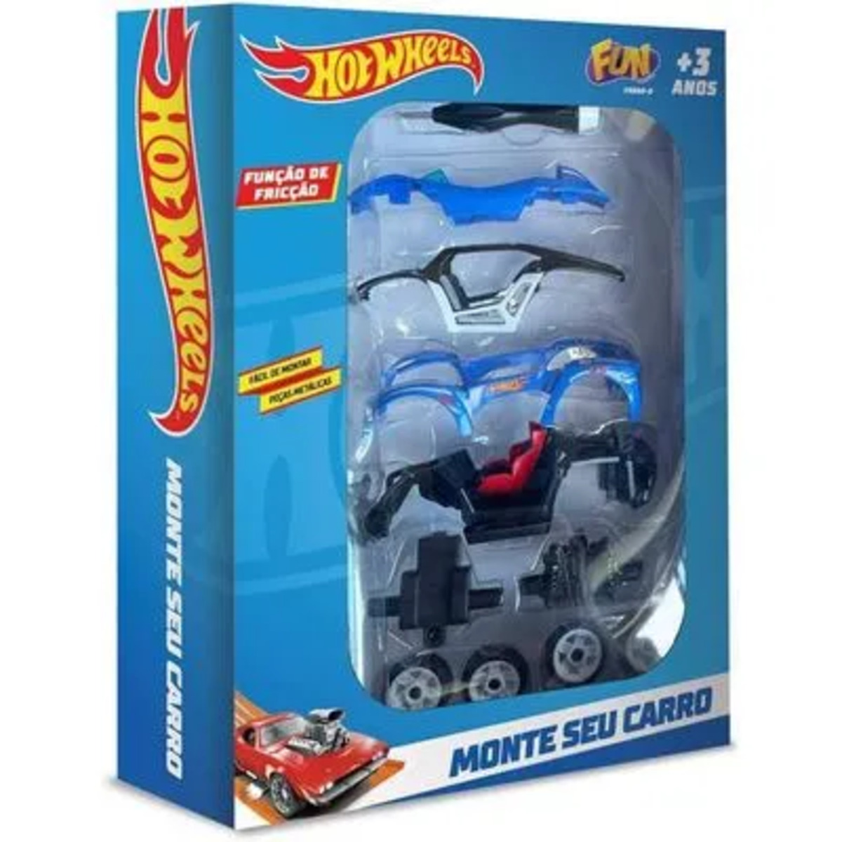 Carrinho Hot Wheels Original Mattel 1 Unidade Sortida - R$ 25