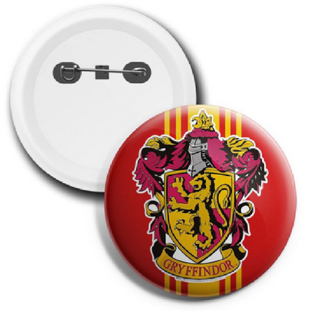 Botton - Grifinória Gryffindor Harry Potter Casa Hogwarts