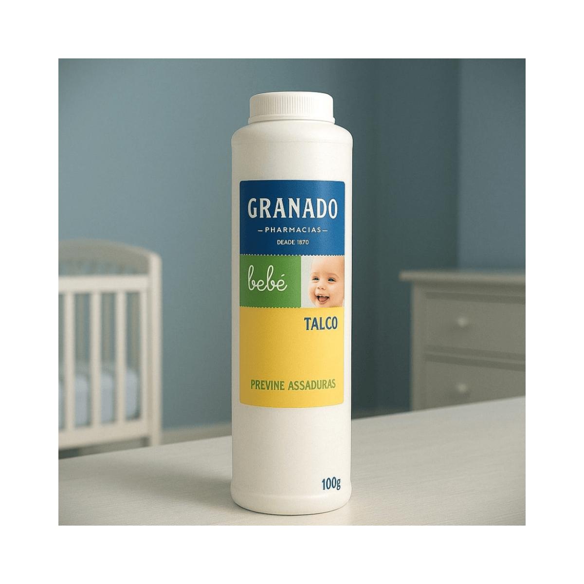 Talco Para Bebê Previne Assaduras 100g Granado - FisioSmart Loja de ...