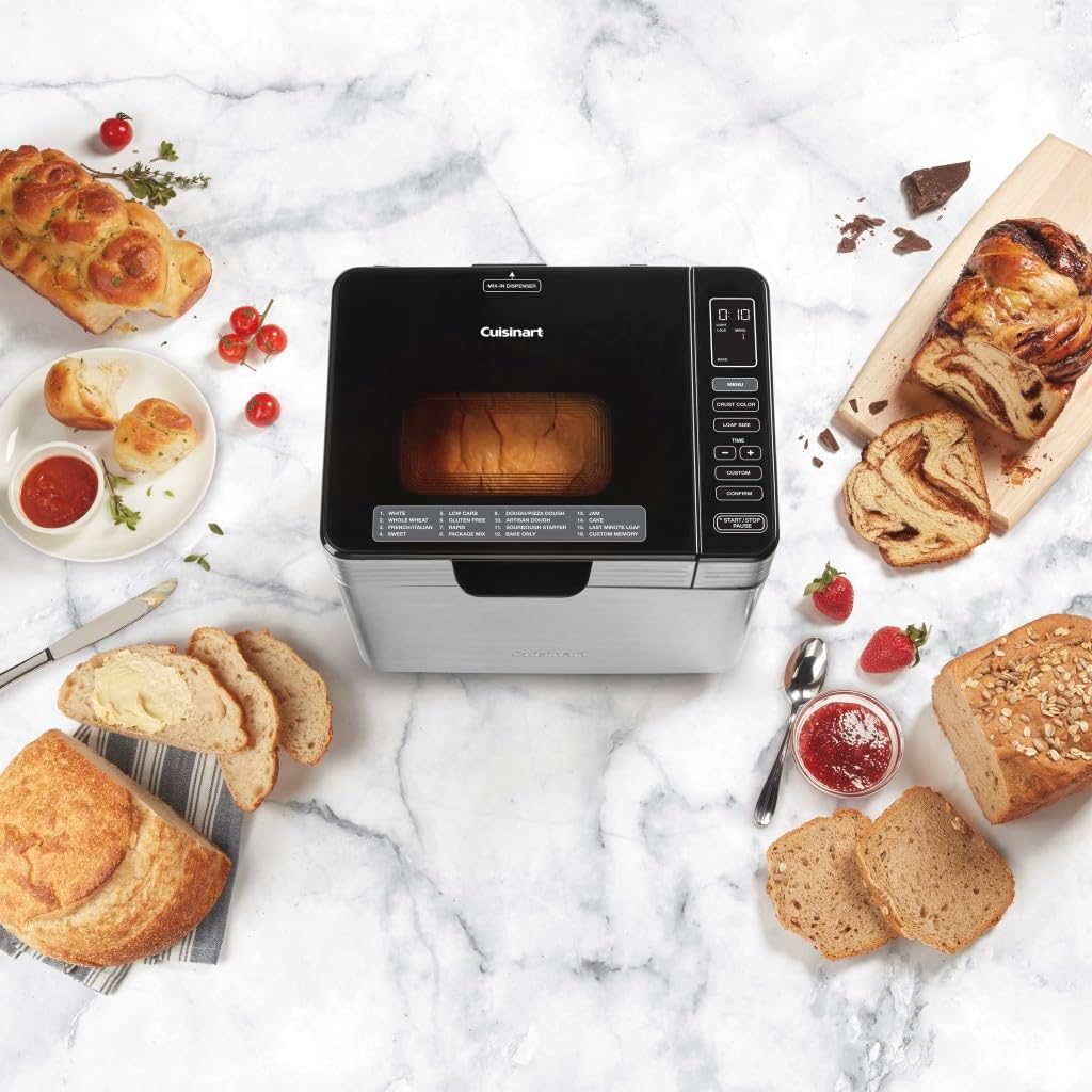 Maquina De Pão Automática Profissional Cuisinart 16 Funções - CBK-210 ...