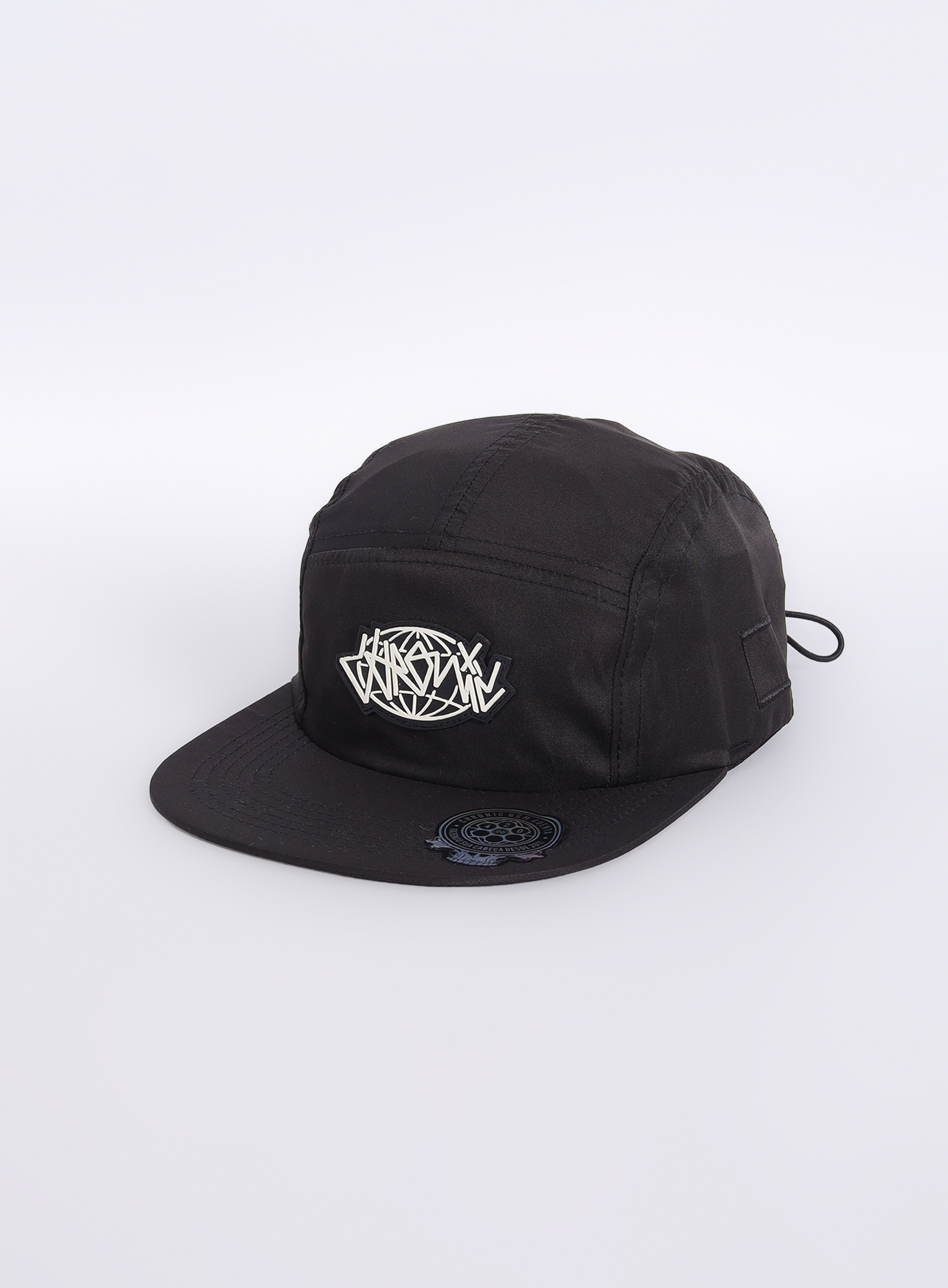 Boné Five Panel Chronic - World Tag - Preto - Chronic ® - Original Marginal