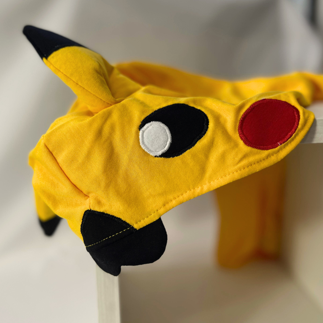 Pijama Fantasia Pikachu Pokemon Cosplay Adoro Pijamas