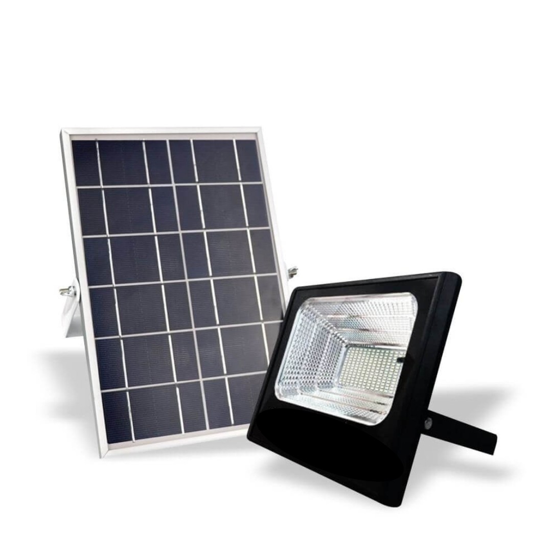Refletor Solar 40W 6500K IP65 - Luz e Lustres - O nome diz tudo