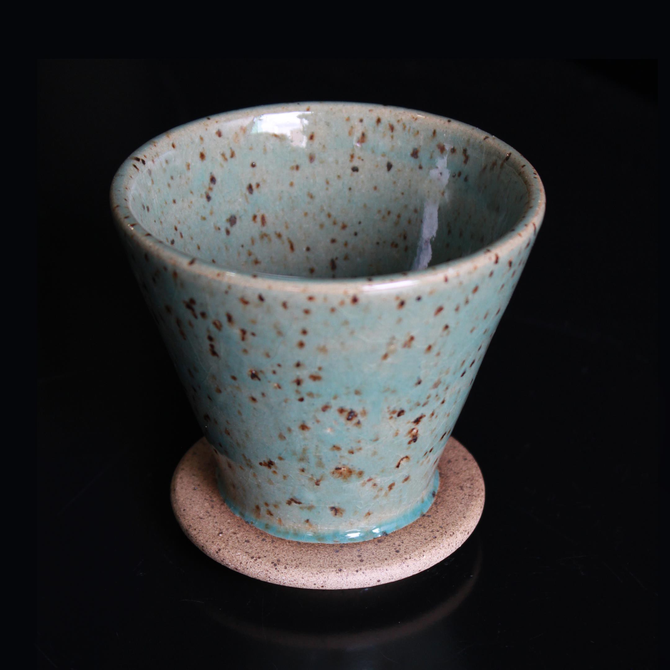 Coador de café Keramikós Azul - TERRA BANANI | SUA CASA + CRIATIVA