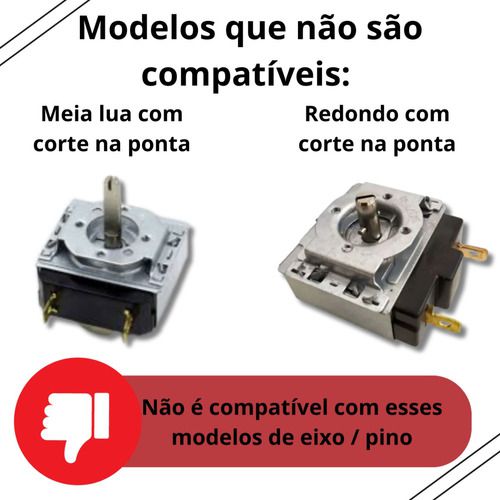 Timer Temporizador Forno Elétrico Bivolt 60min - Nobrelar