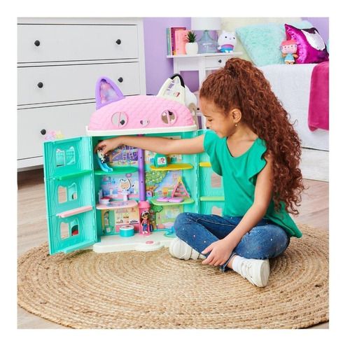 A Casa Mágica Da Gabby C/ Acessorios - Gabbys Dollhouse - Outlet de ...