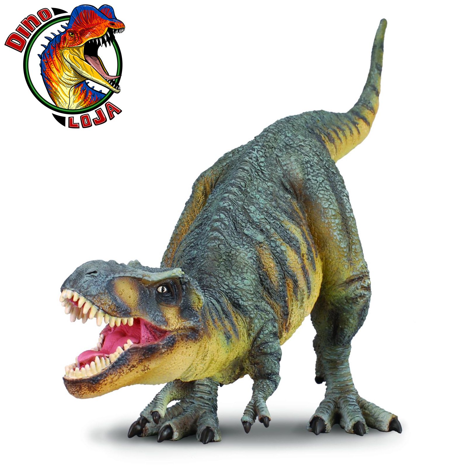 TIRANOSSAURO REX BRINQUEDO COLLECTA GIGANTE ESCALA 1:15 ESTATUETA DE D -  Dinoloja - A melhor loja de dinossauros de coleção do Brasil!