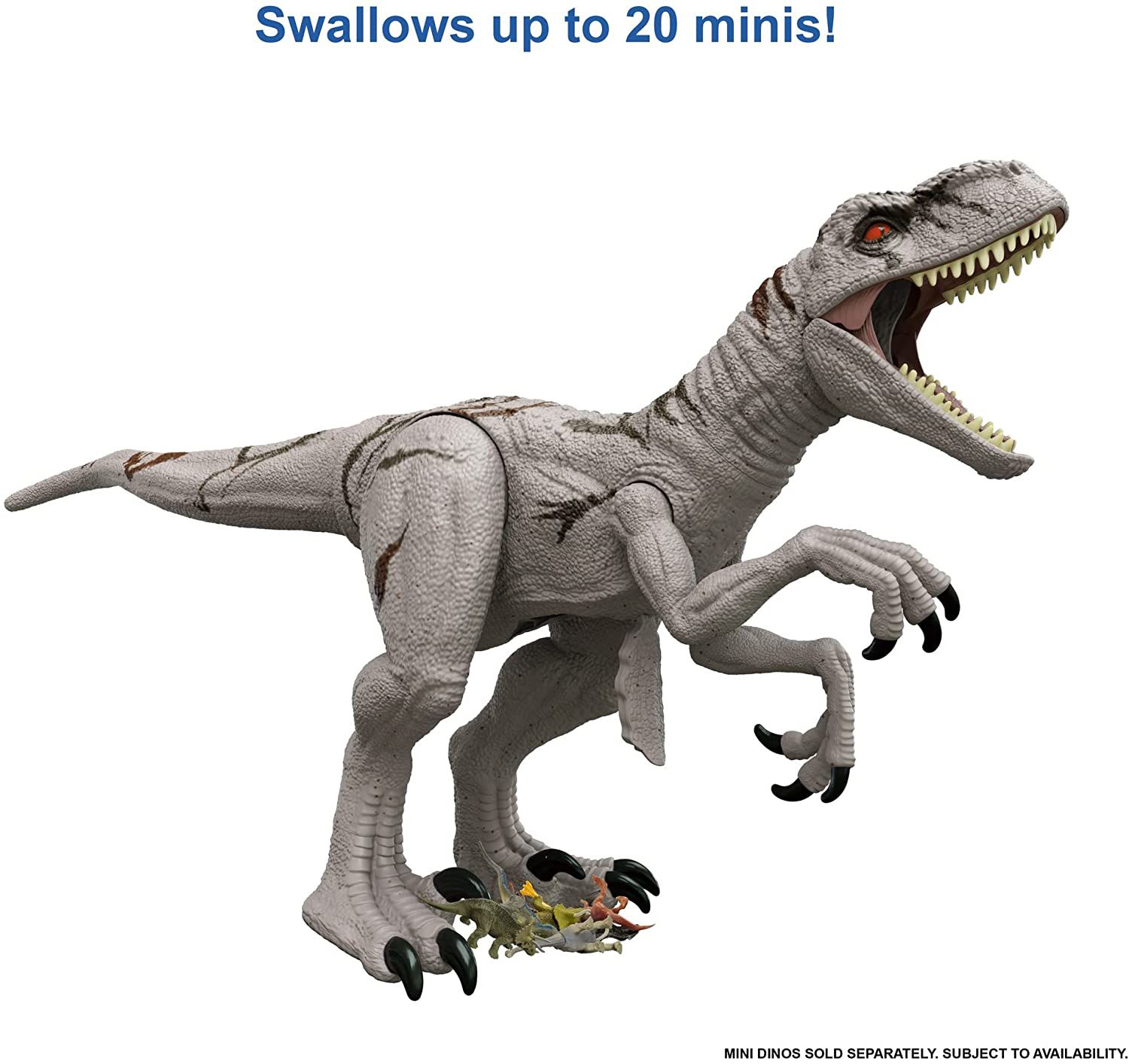 ATROCIRAPTOR COLOSSAL GHOST - QUASE 1 METRO - JURASSIC WORLD DOMINION ...