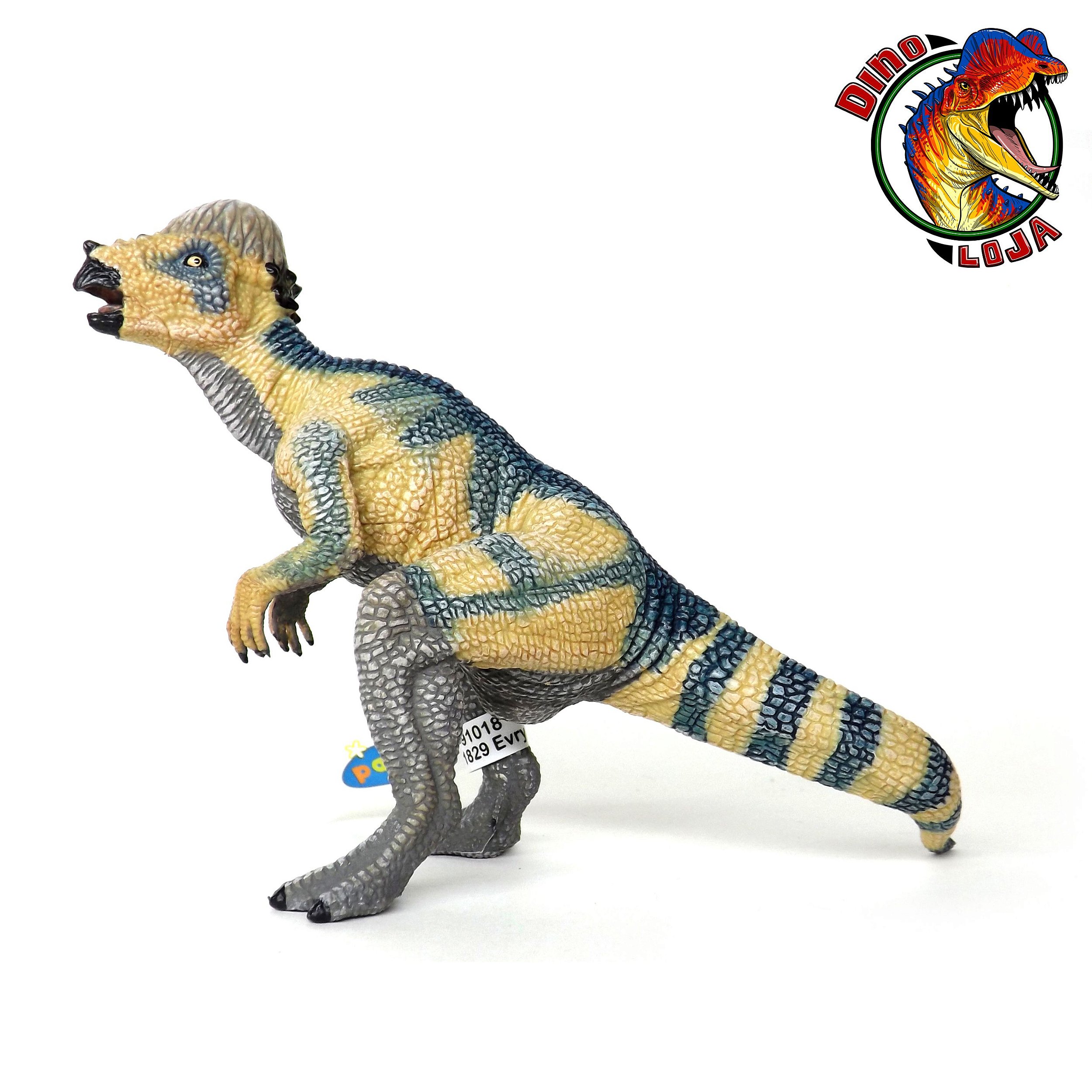 PAQUICEFALOSSAURO PAPO MINIATURA DE DINOSSAURO BRINQUEDO COLECIONÁVEL ...