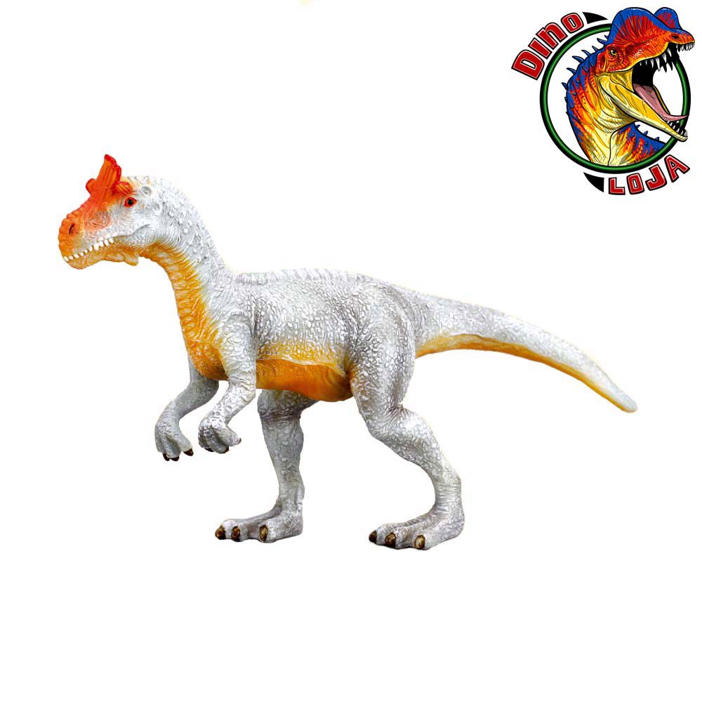 CERATOSSAURO PAPO MINIATURA BRINQUEDO DE DINOSSAURO RÉPLICA IMPORTADA -  Dinoloja - A melhor loja de dinossauros de coleção do Brasil!