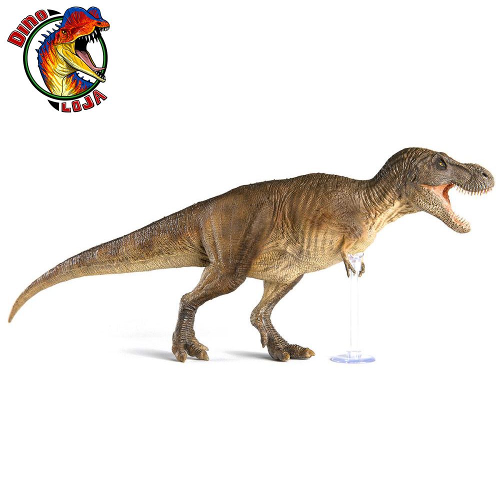 TIRANOSSAURO REX PAPO MARROM MINIATURA BRINQUEDO DE DINOSSAURO T