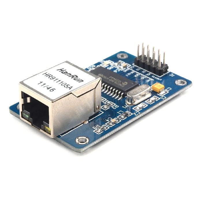 Módulo Ethernet ENC28J60 Modelo Largo - AutoCore Robótica - Arduino em ...