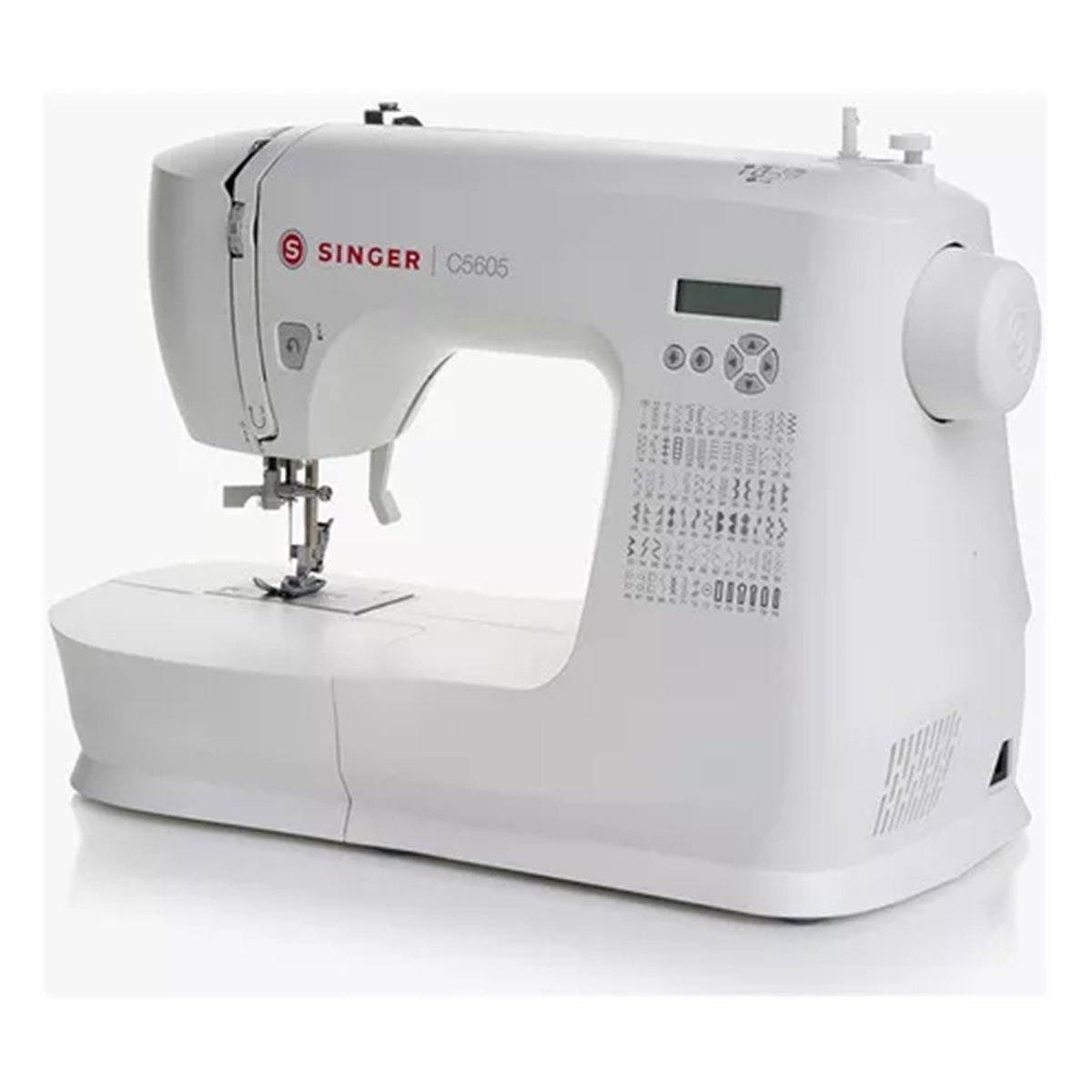 Máquina de Costura Doméstica Eletrônica Singer C5605 - Plamaq Máquinas ...