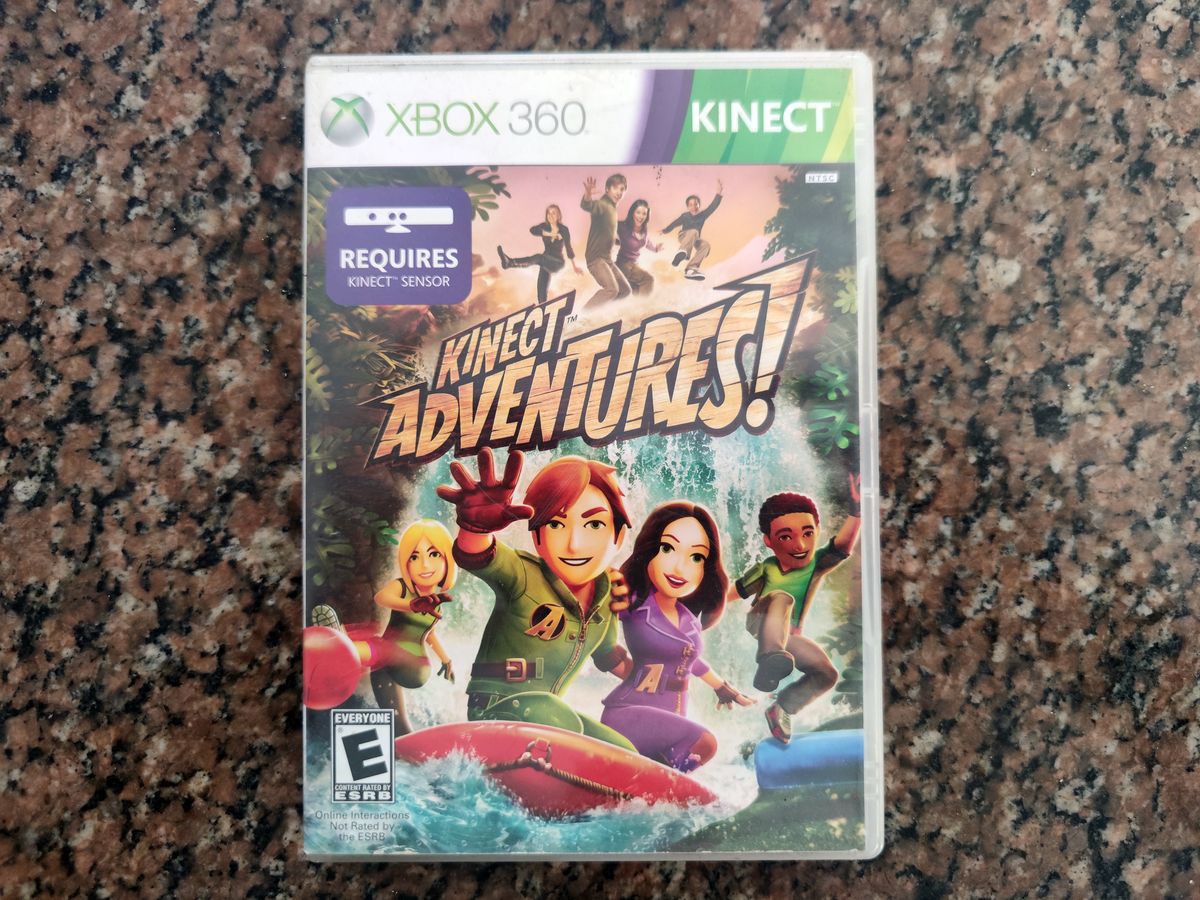 Play Game Maringá: Kinect Adventures, X Box 360, JOGOS SEMI-NOVOS, produto