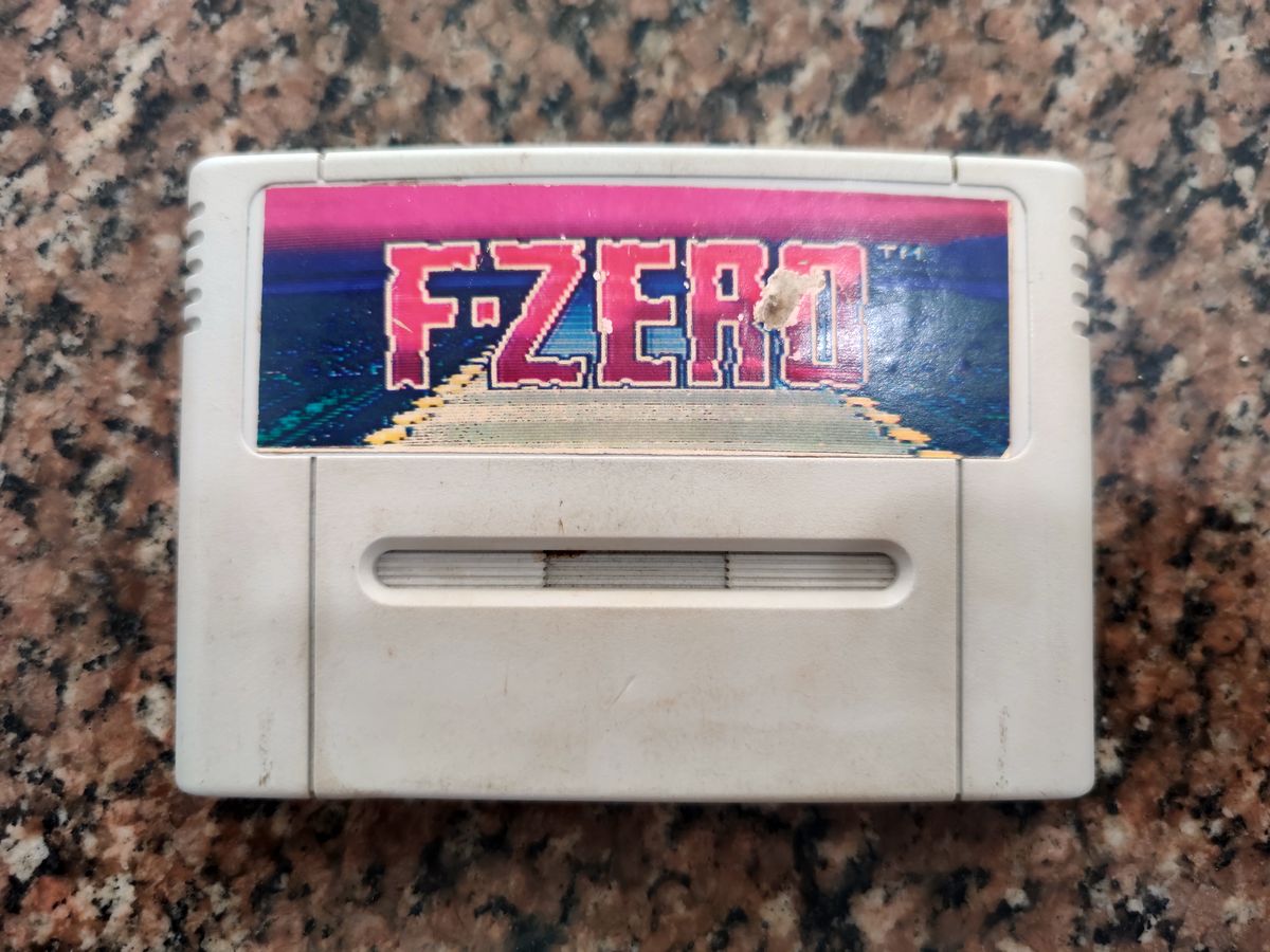 Jogo F Zero - Super Nintendo