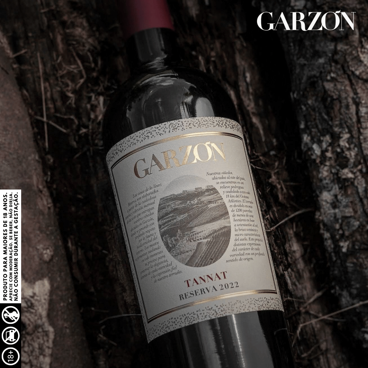 Vinho Garzón Reserva Tannat 750Ml, Potência Tânica Com Ótima