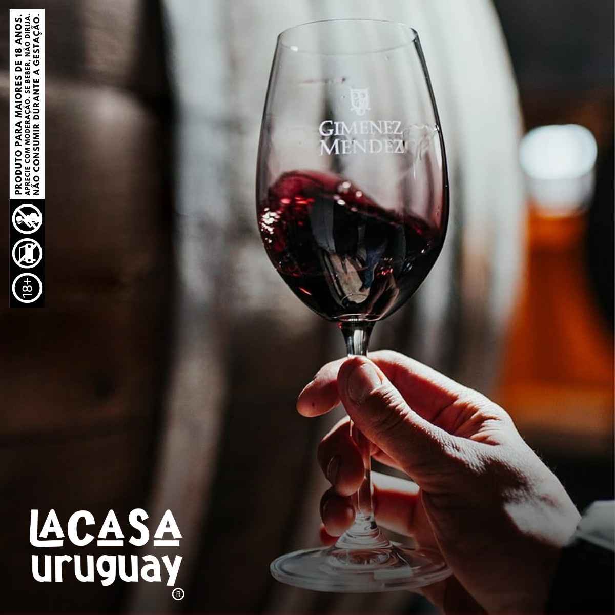 Vinho Gimenez Mendez Reserva Tannat 750ml - La Casa Uruguay