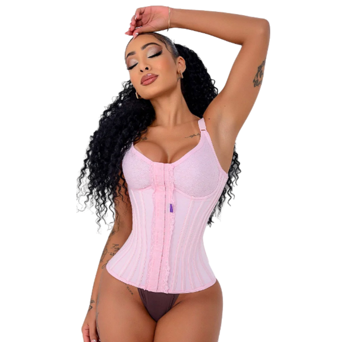 Corset Luxury Alta Costura Busto Pré Moldado - Cinta modeladora